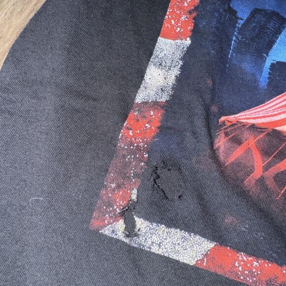 2017 Knotfest T-Shirt Black Medium 18x26 Rob Zombie Marilyn Manson - Picture 3 of 7